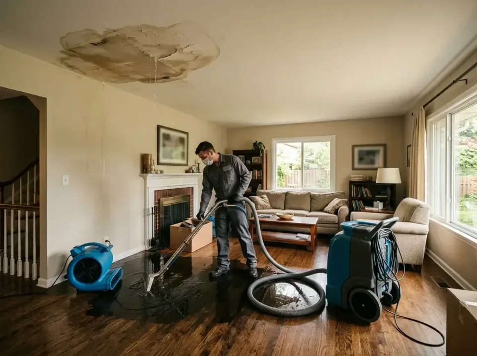 attic-pipe-burst-ceiling-drip-008 — frequently asked questions, Water Damage Restoration & Carpet Care in Brownstown, PA